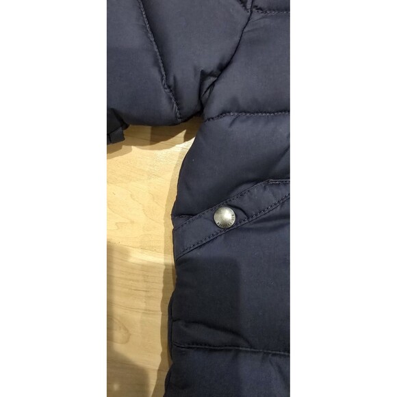 Ralph Lauren 3M Baby Boy Quilted Navy Bodysuit Logo Snaps Hooded, Boys Snowsuit - Picture 4 of 8